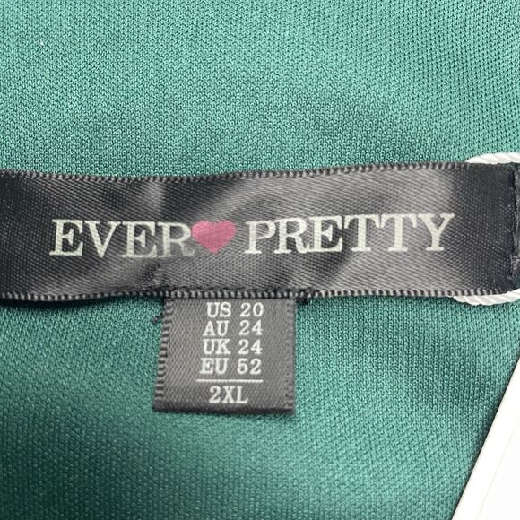 Ever Pretty Formal Gown Green Women's Size 20 (2XL) - Picture 7 of 16